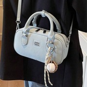 Torebka bagietka, błękitna, niebieska 