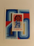 Znaczek pocztowy. Bloczek Niemcy DDR 12