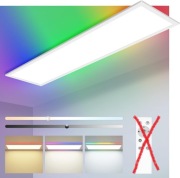 Zemty RGB Panel LED Lampa sufitowa 80 x 25 cm, 35 W, 4000 LM