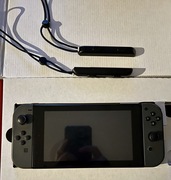 Nintendo Switch v1 czarne, full zestaw!