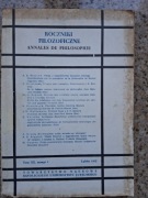 Roczniki Filozoficzne TN KUL. Tom XX, zeszyt 1. Lublin 1972