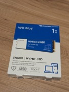 Dysk SSD M.2 WD SN580 1TB PCI-E x4 Gen3 1000GB NVMe M2 WDS100T3B0E