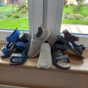 Zestaw (2) Buty letnie 3 pary r.33