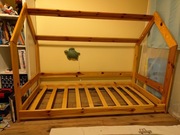 Łóżko dziecięce 160x80 domek dla dzieci sosna D5