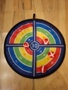 tarcza do gry w darta z piłeczkami dla dzieci zabawka dartboard pepco