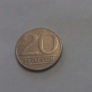 20zl Polska Rzeczopospolita  Ludowa 1990r i 1989r
