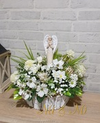 Stroik na grób, cmentarz, anioł