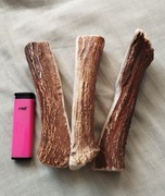 Poroże Gryzak zabawka dla psa zestaw 3 szt połówki 14-16cm 