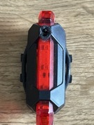 Lampka rowerowa uniwersalna z przewodem USB do ładowania