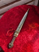 Stary sztylet kindżał antyk dekoracja 