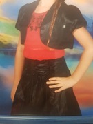 KOMPLET Spódnica+bolerko Reporter young r.140  