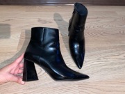 Botki ZARA 38 czarne