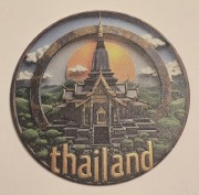 Magnes na lodówkę akrylowy Thailand Tajlandia (44) 
