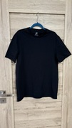 T-shirt czarny H&M coolmax S regular fit