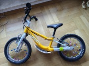 rower biegowy Woom 1 Plus, kolor żółty, podnóżek!