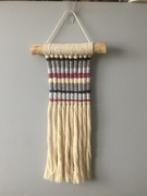 Dekoracja ścienna - makrama, makata , 