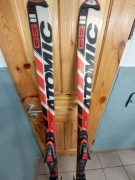 Narty cavrvingowe taliowane Atomic GS II  5 Aero Speed + wiązania Atomic