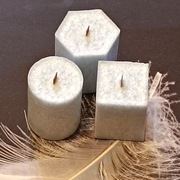 Zestaw podarunkowy z 3 szt aromatycznych świec