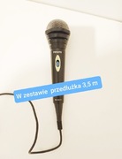 Mikrofon Philips MD110 -120 g, zawiera łącznie 5 m kabla. 