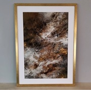 Pejzaż/abstrakcja, 50x70 , mixed media, Monika Seroka