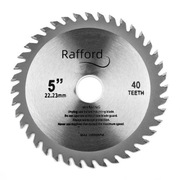 Tarcza do ciecia drewna. 125 mm. średnica otw. 22,23 mm. 40 zębów.