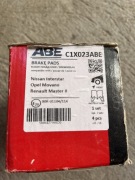 Klocki hamulcowe ABE nissan Opel Renault