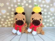 Kapibary z mandarynkami 