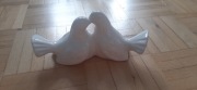 Porcelanowa figurka gołębi