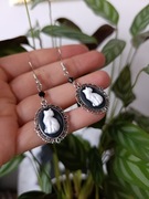 Nowe kolczyki kotki vintage 