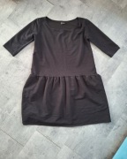 Czarna wygodna sukienka damska rozm. M magmac