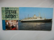 TS/S Stefan Batory - album/książeczka, 6 pocztówek, 1977 rok
