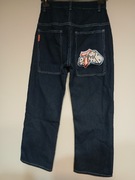 Spodnie Inco jeans,BAGGY damskie dziewczęce, młodzieżowe, szerokie nogawki,