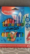 Flamastry Pisaki Maped Color peps 12 kolorów mix nowe