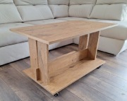 Stolik kawowy ława mobilny 18 cm plyta meblowa