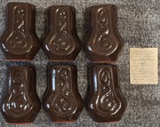 Stare gliniane kieliszki z Bochni