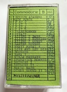 Zestaw 4 kaset do Commodore C64/128