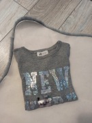 Sweter H&M rozm. 110/116 4-6 lat sweter z cekinami