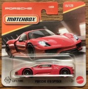 MATCHBOX 2025 MODEL AUTKO Porsche 918 Spyder 15/125 JBR80