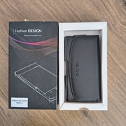 Skórzana kabura etui pokrowiec futerał na pasek na telefon 