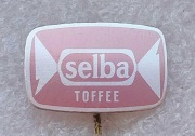 Przypinka. Reklama Toffi. ''Selba'' [oudrose] Niderlandy