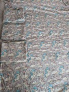 Zestaw 4 długie bawełniane zasłony dziecięce w jednorożce 150 x 230