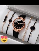 Luksusowy zegarek + bransoletki gratis 