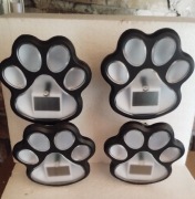 Solarne lampki w kształcie łapek