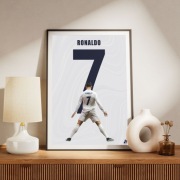 Cristiano Ronaldo - plakat A3 - Real Madryt