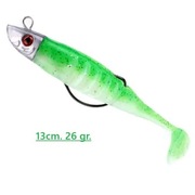 Przynęta miękka guma. 13 cm. 26 gr.