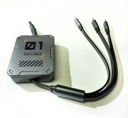 Kabel USB 3w1 USB-C lightning micro USB zwijany