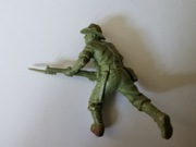 Figurka kolekcjonerska PRL żołnierz z bagnetem