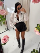 Koszula La milla biała oversize