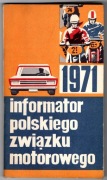 Książka PRL INFORMATOR PZM 1971 FSO/CPN - REKLAMY