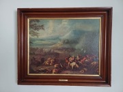 Stary olejodruk dykta Jan Frans Van Bredael .